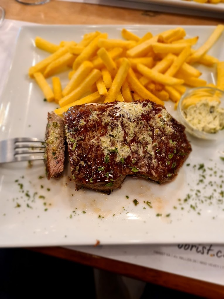 Entrecôte beurre maître d'hôtel